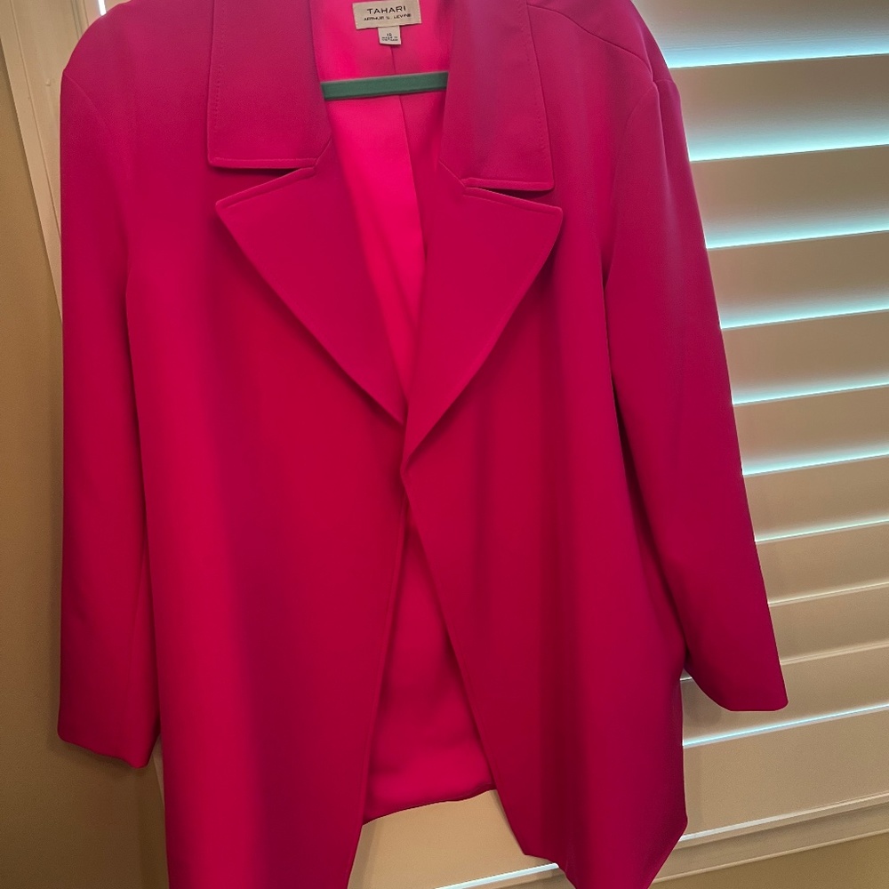 Tahari Pink Blazer